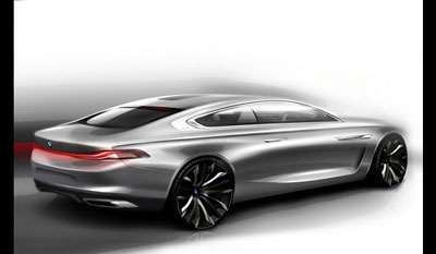 BMW Pininfarina Gran Lusso Coupé Concept 2013 rendering3